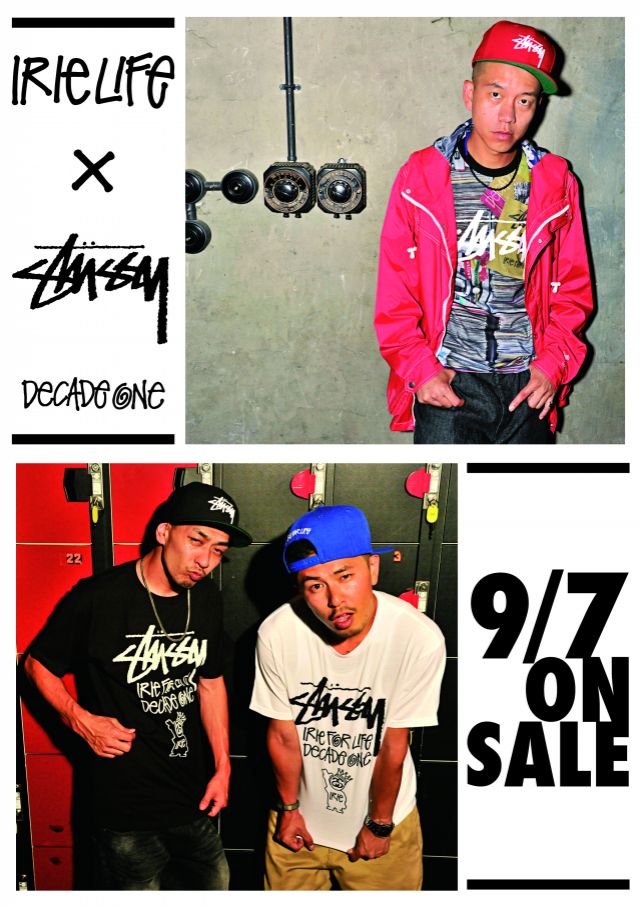 IRIE LIFE×STUSSY DECADE ONE COLLECTION 9.7 DROP!!!!