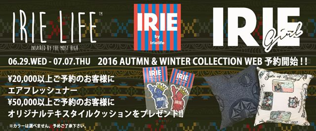 2016 AW COLLECTION予約開始！！！